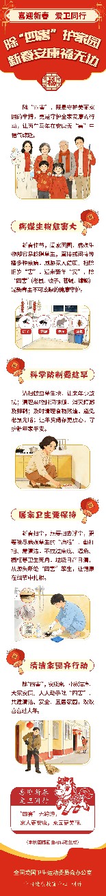 除“四害”，护家园，新春安康福无边.jpg